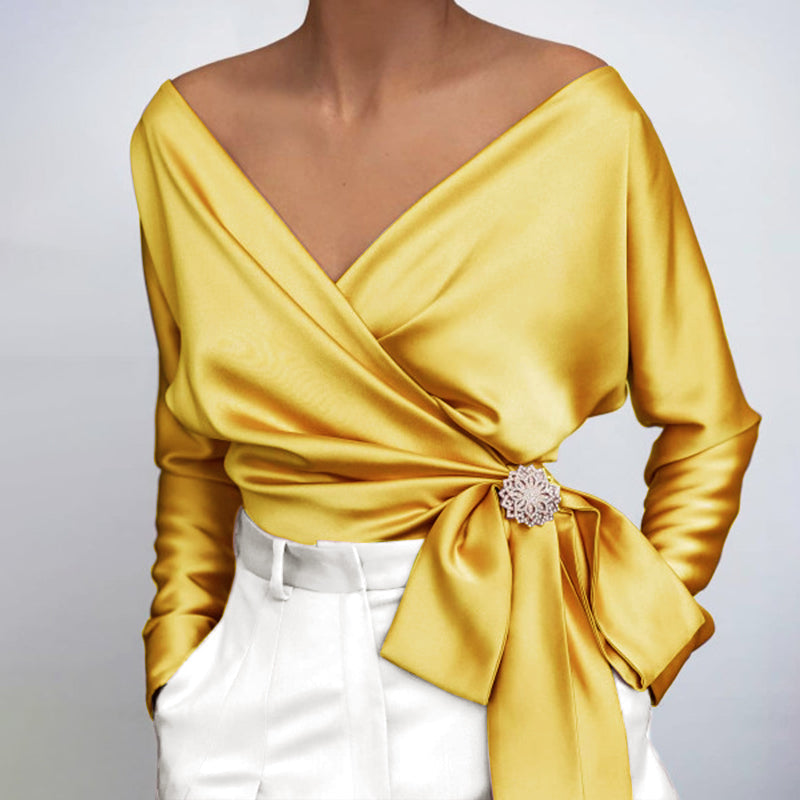 Claudia - Summer Silk Blouse