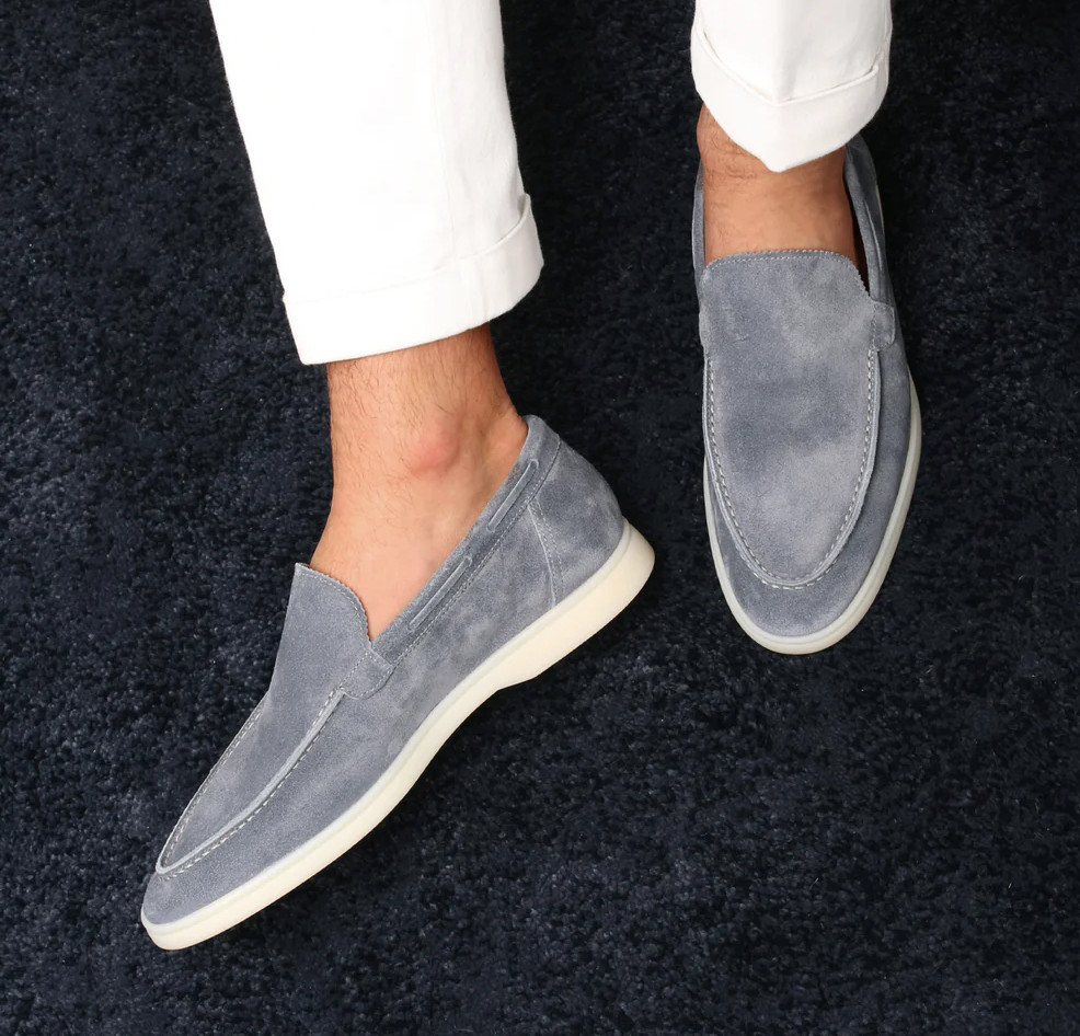 Lorenzo - Noble Men's Shoes Made of High-Quality Suede