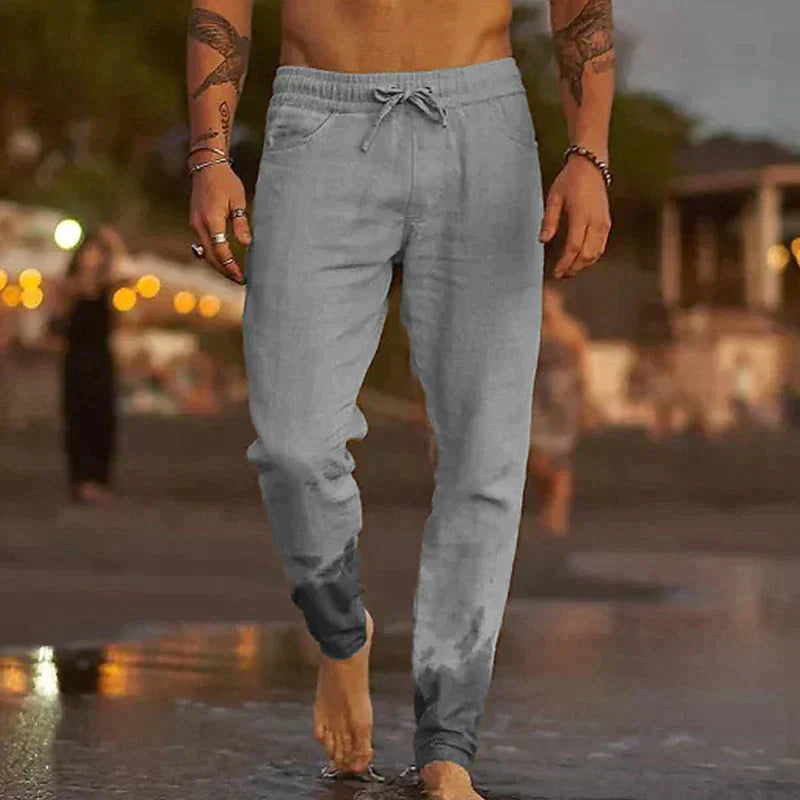 Carlito - Light Linen Pants for Men