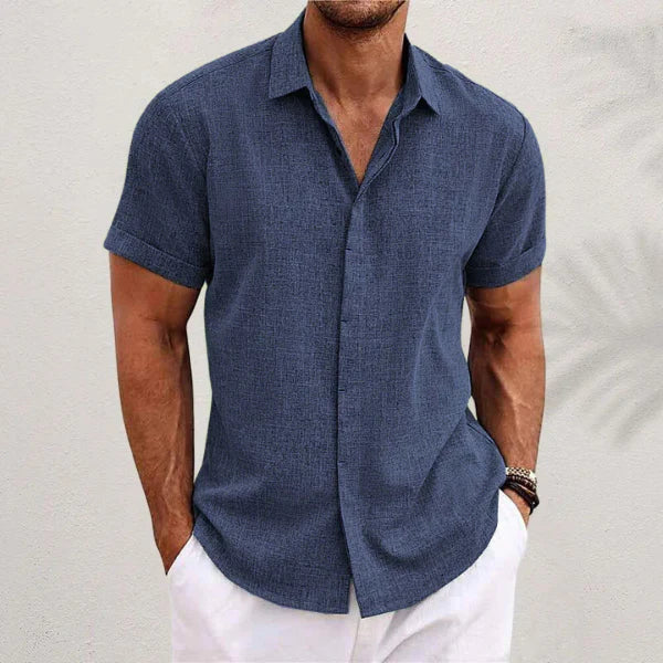 Jared - Lightweight Summer Shirt for Men Made of Cotton and Linen