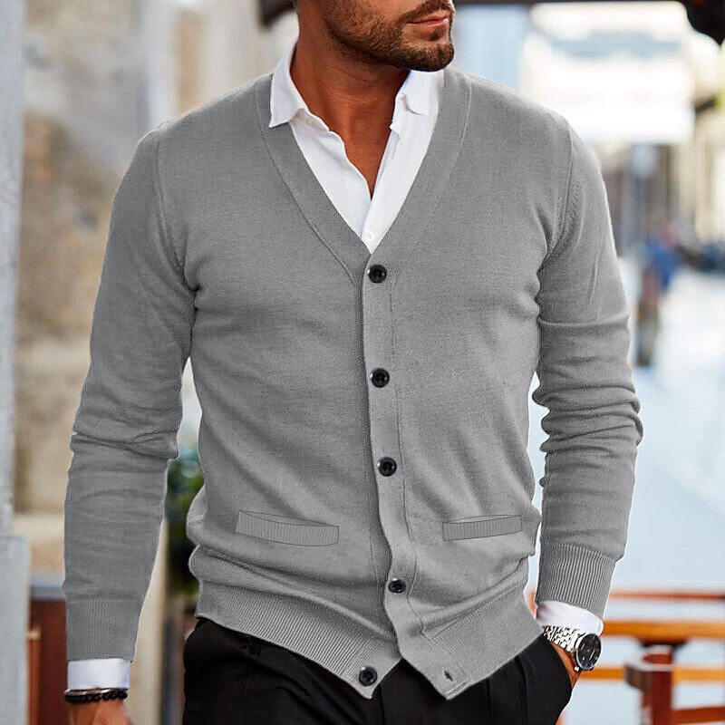 Aamir - Men's Cardigan – Comfort and Timeless Style