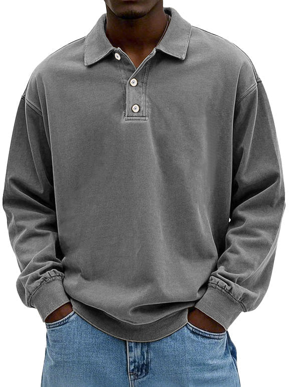 Caspian - Premium Long Sleeve Polo for Men