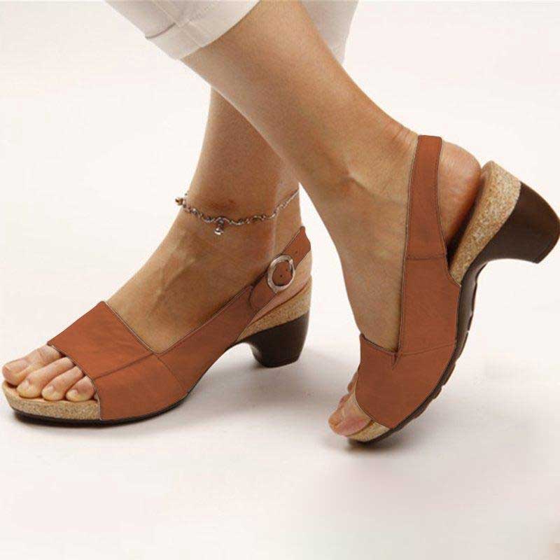 Karen - Women's Orthopedic Heels Sandals